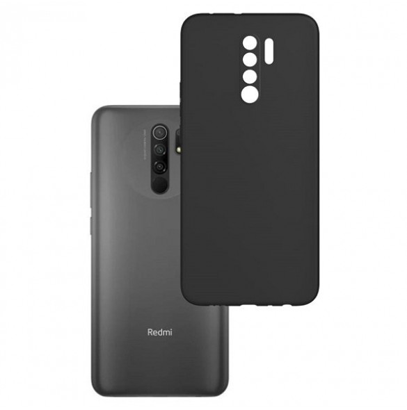 Svart och mycket elegant omslag Xiaomi Redmi 9.