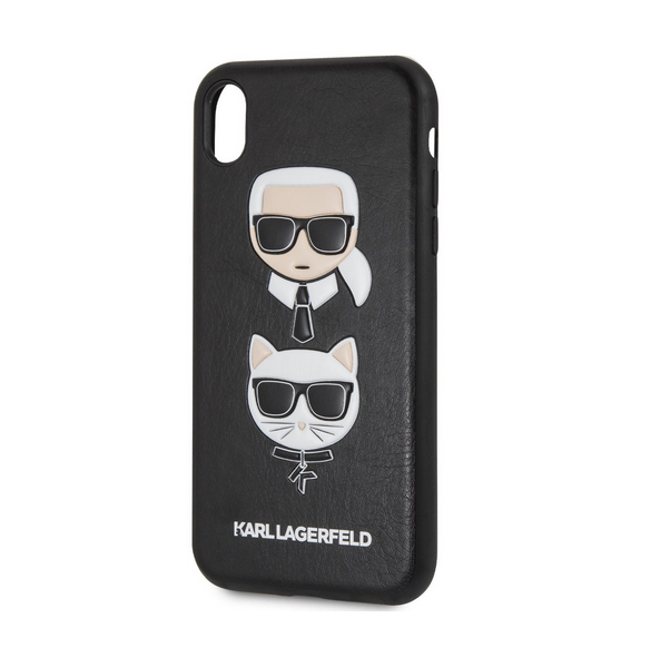 Med det här fodralet kommer du att vara lugn för iPhone XR och mycket snyggt skydd från Karl Lagerfeld.