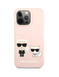 Rosa och mycket praktiskt omslag från Karl Lagerfeld.