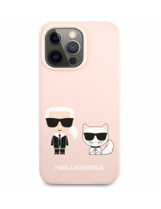 Rosa och mycket praktiskt omslag från Karl Lagerfeld.