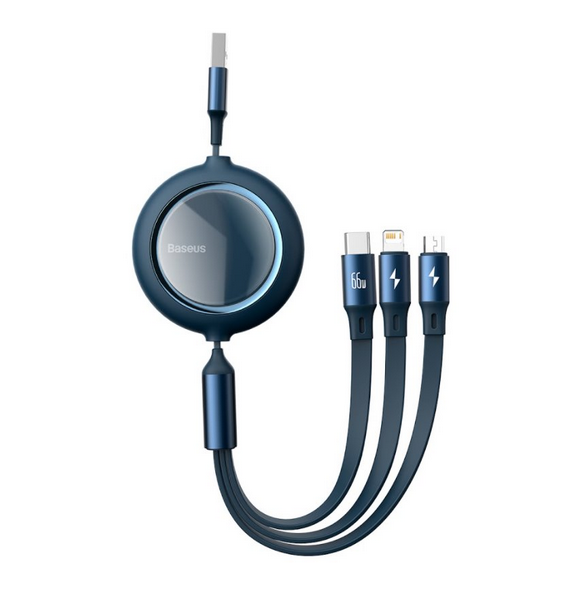 Uttagbar datakabel USB till M+L+C 66W