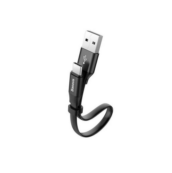 - Kompakt kabel med USB-C-kontakt
- Längden på 23 cm gör att du kan bära den överallt med dig