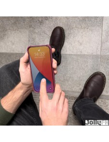 Med detta skal kommer du att vara lugn för iPhone 13 Pro Max och väldigt snyggt skydd från JollyFX.