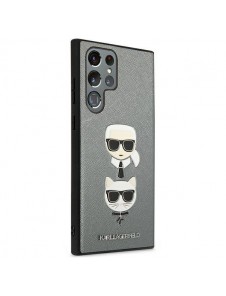 Samsung Galaxy S22 Ultra och väldigt snyggt skydd från Karl Lagerfeld.