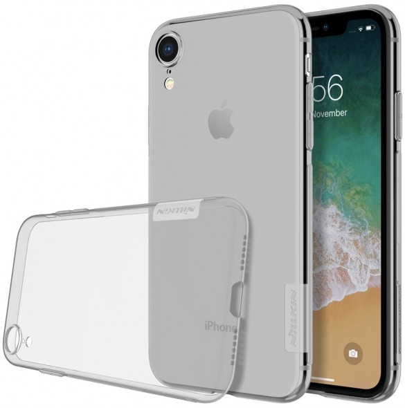 Grått och väldigt snyggt fodral för iPhone XR.