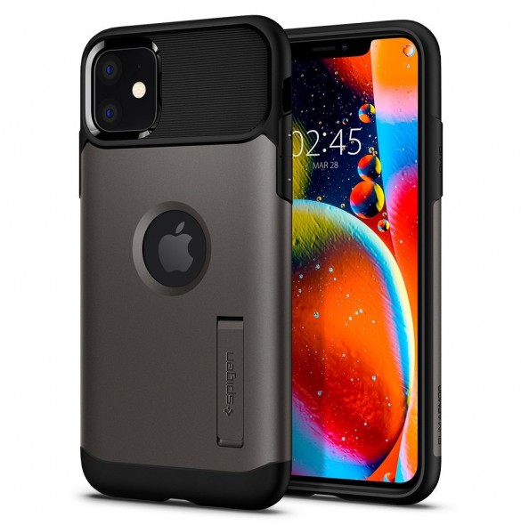 Vackert och pålitligt skyddsfodral för iPhone 11.