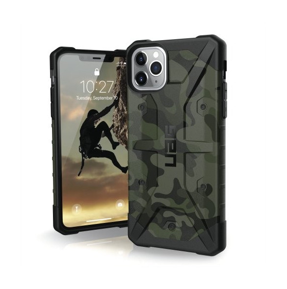 Skog camo och väldigt snygg täckning iPhone 11 Pro Max.