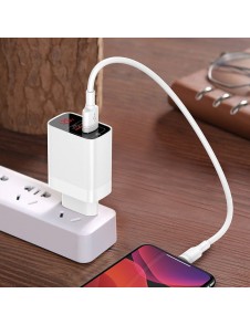 USB + USB-utgång med dubbla portar