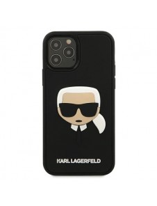 Din telefon skyddas av detta skydd från Karl Lagerfeld.