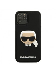 Din telefon skyddas av detta skydd från Karl Lagerfeld.