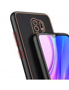 Svart och mycket elegant omslag Xiaomi Redmi 9.