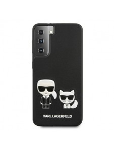 Samsung Galaxy S21 Plus och väldigt snyggt skydd från Karl Lagerfeld.